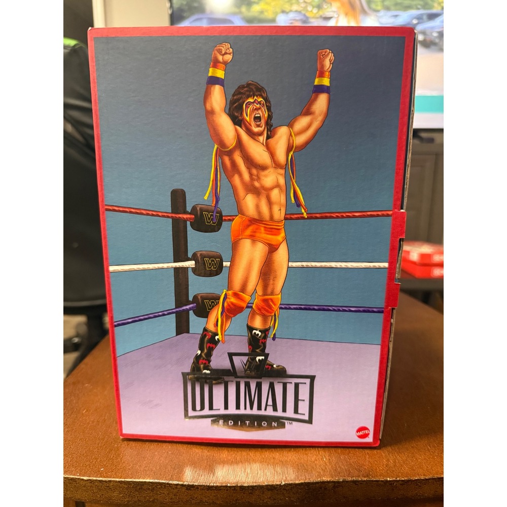 WWE Ultimate Edition Ultimate‎ Warrior vs Honky Tonk Man Action Figure Set Blue